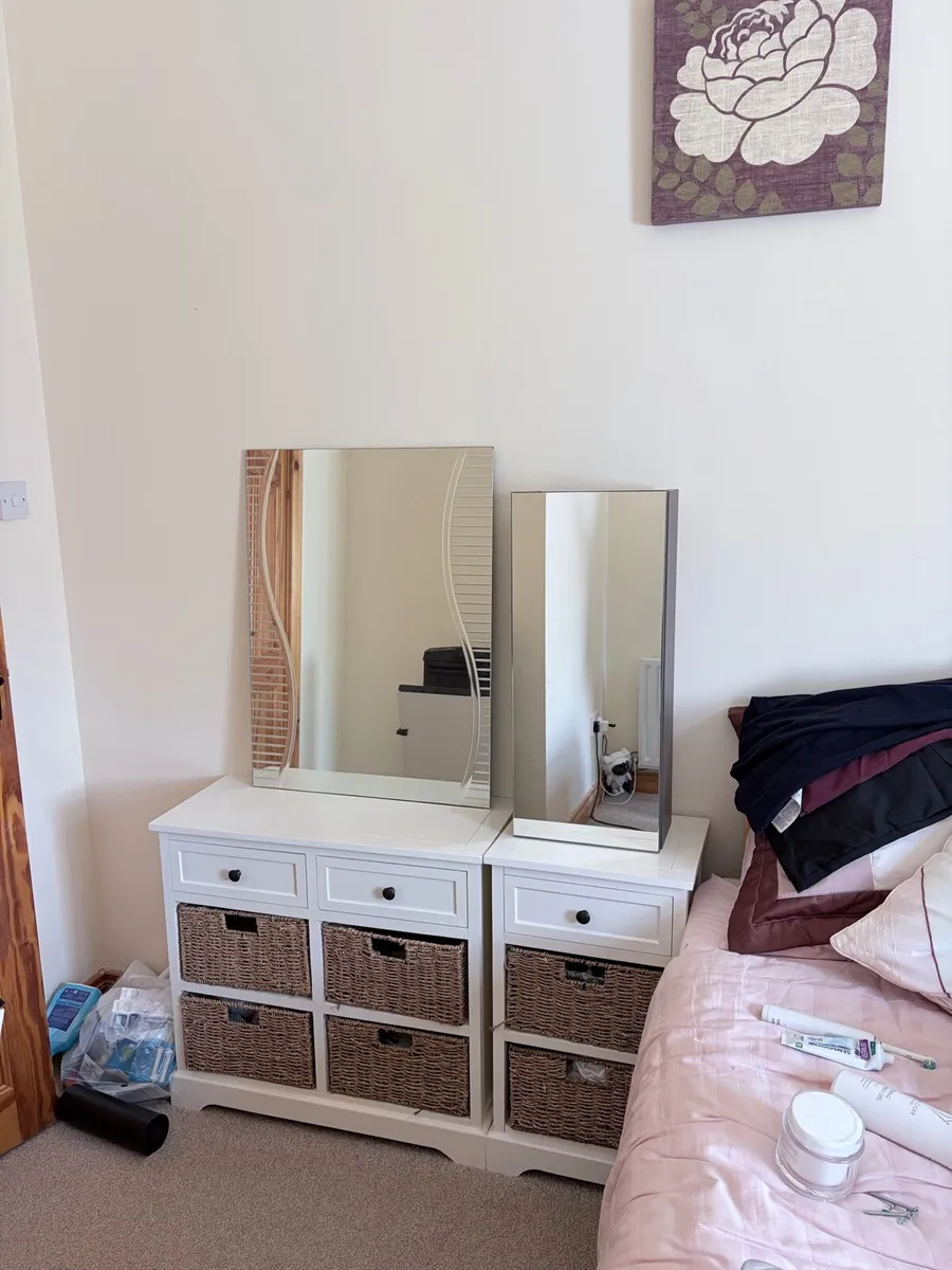 Dressing Table, Storage & Mirror - Image 3