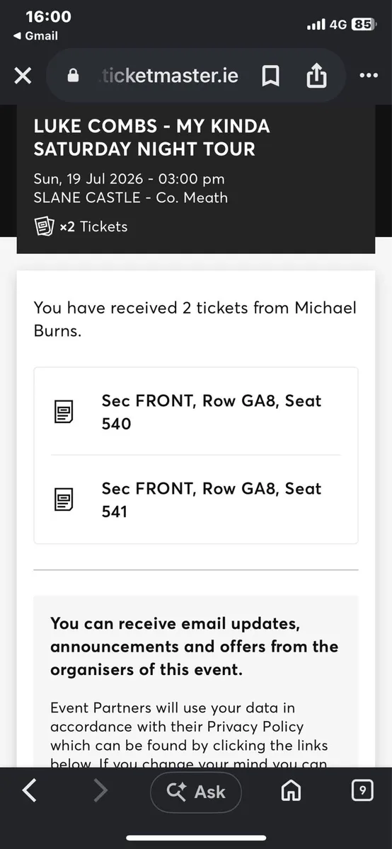 Tickets