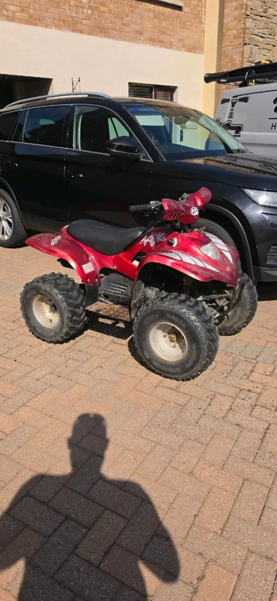 Kids quad and scrambler and full size quad - Image 1