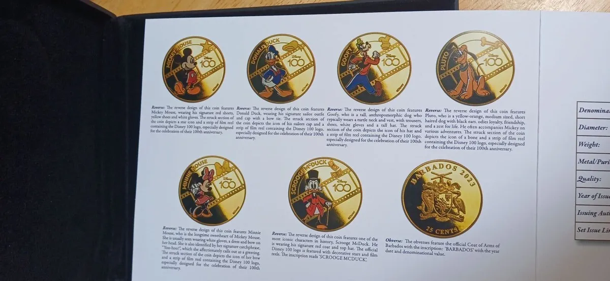 Disney: The Classic Childhood Favourites Six-Coin - Image 2