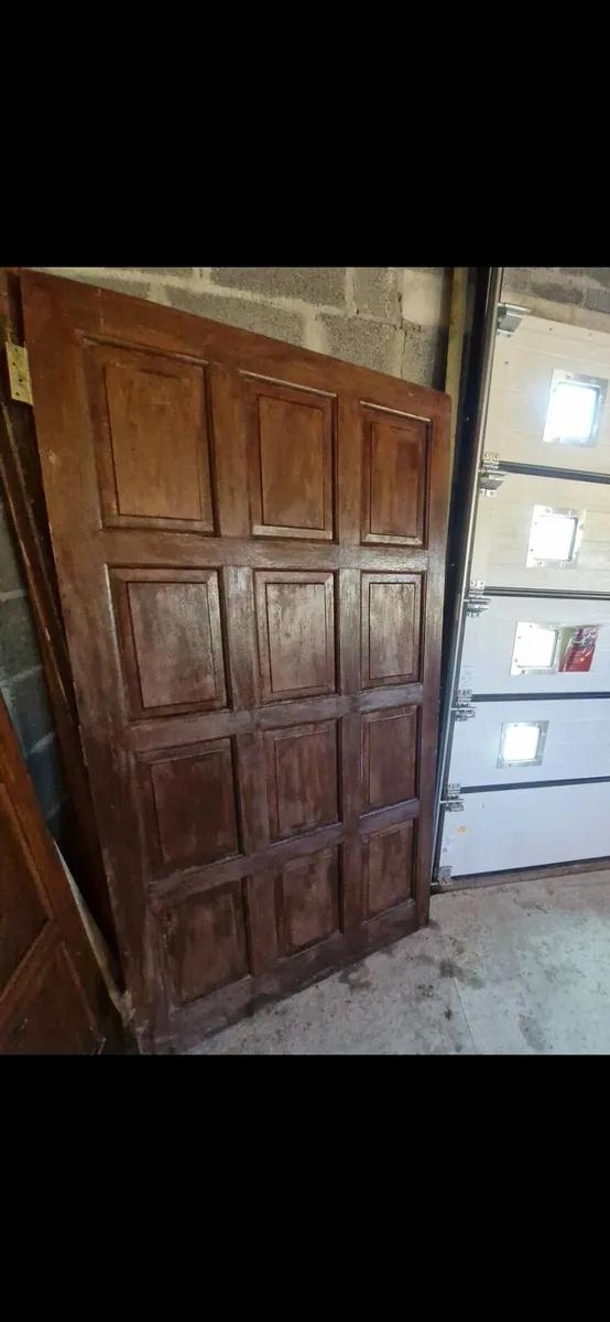 Munster Joinery Solid Teak double door - Image 3
