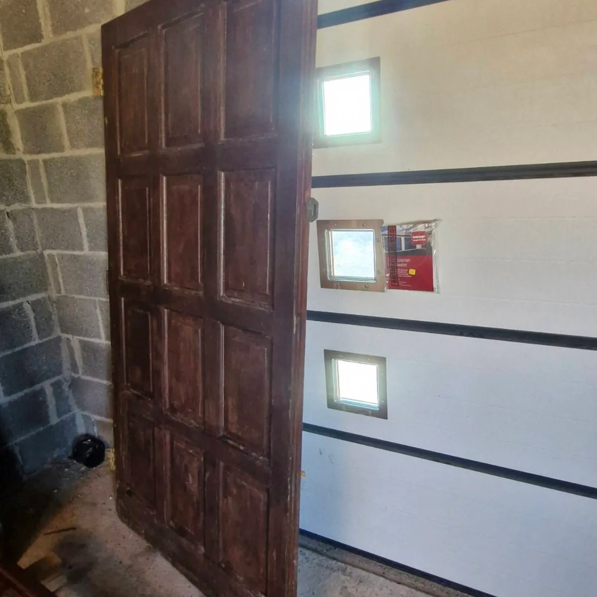 Munster Joinery Solid Teak double door - Image 4