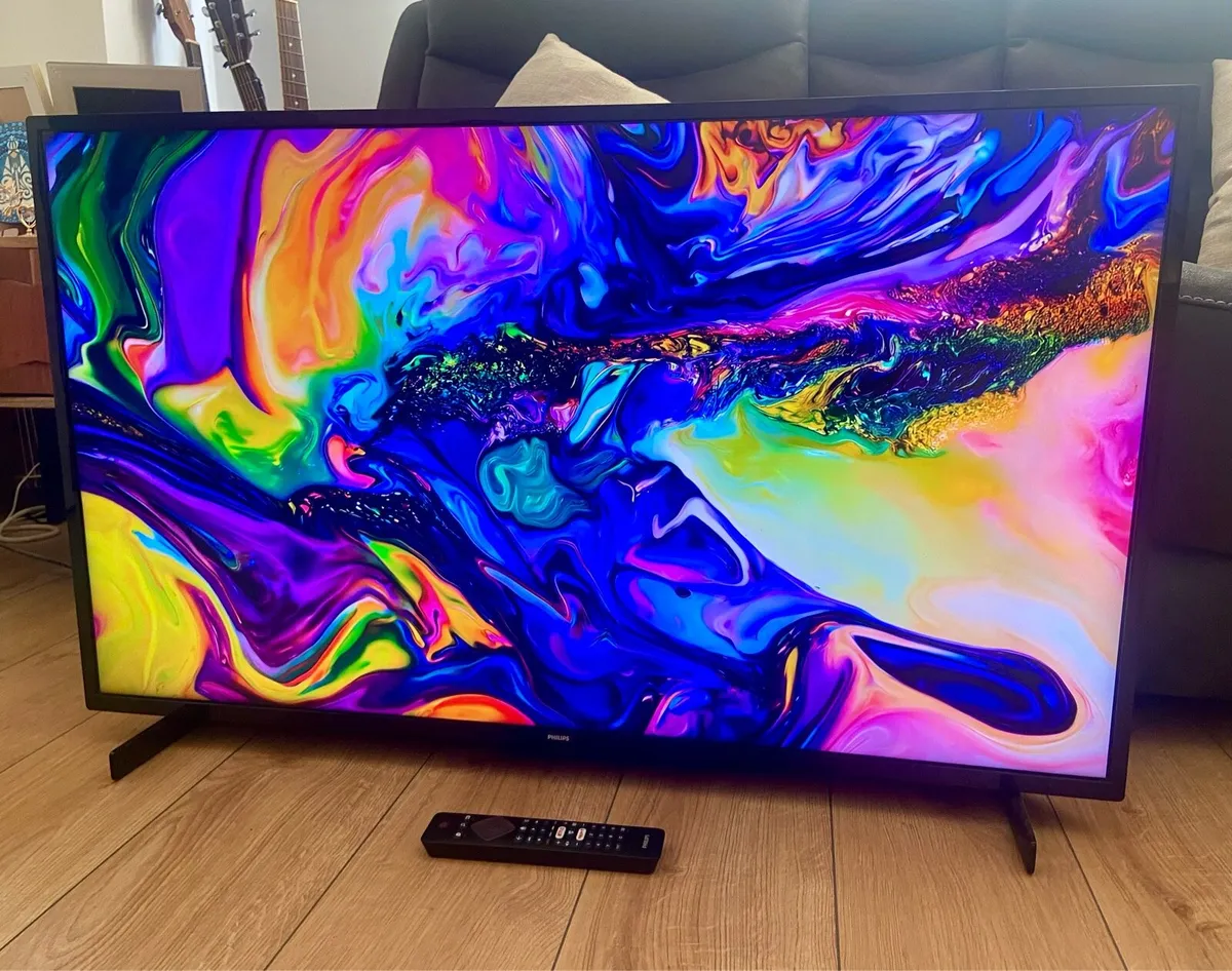Philips 43” 4K Ultra HD Smart TV - Image 1