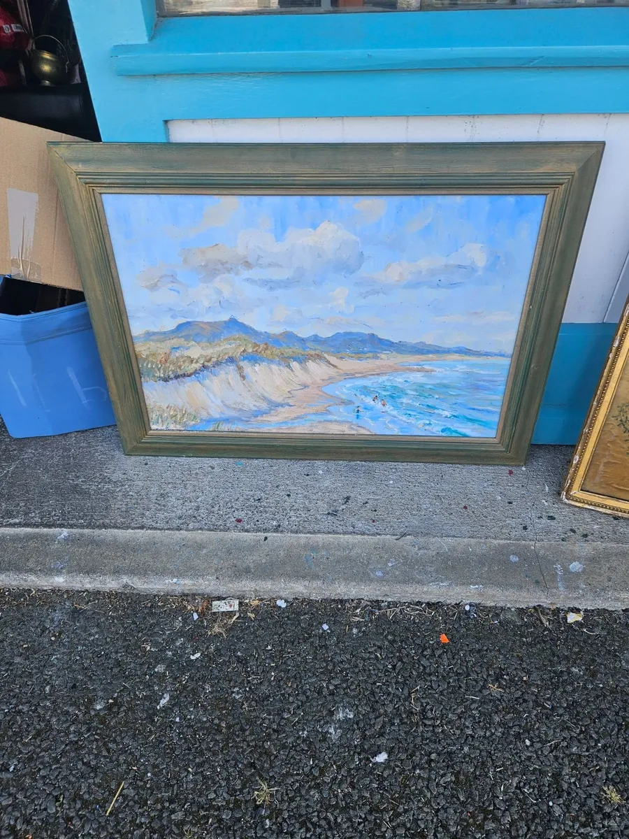 Picture Painting Stanley Pettigrew Fresh Day at Br - Image 1