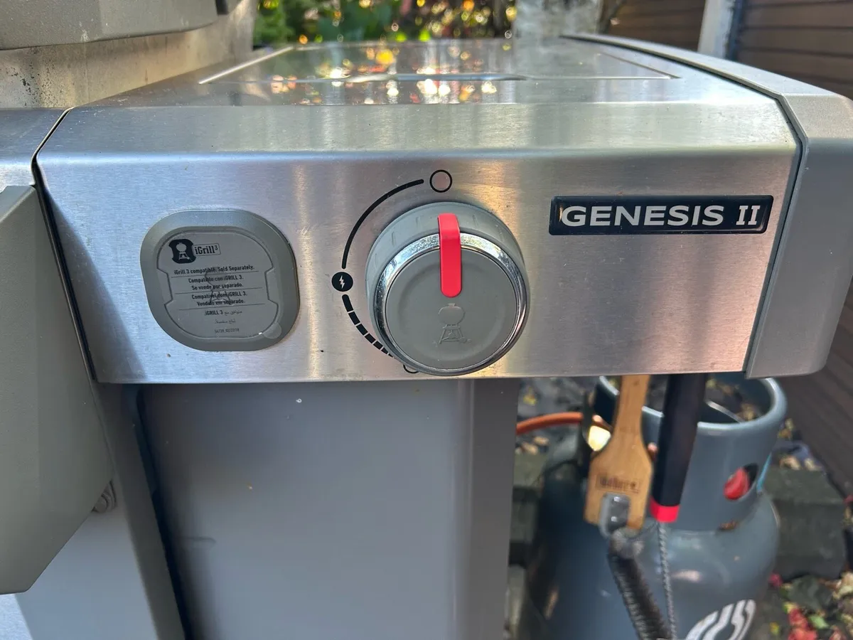 Weber BBQ (Genesis II) including Weber Cover - Image 4