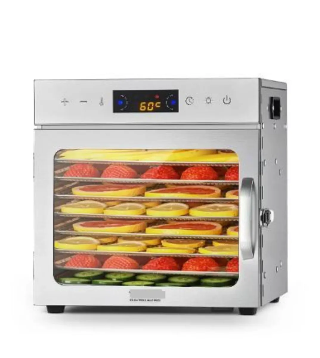 Food Dehydrator Machine, 8 Stainless Steel - Image 4