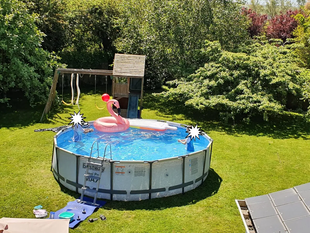 .15ft Bestway Steel Pro Garden Pool - Image 2