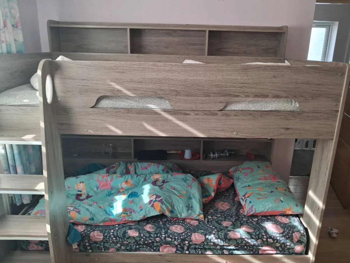TITAN BUNK BED - GREY OAK - Image 4