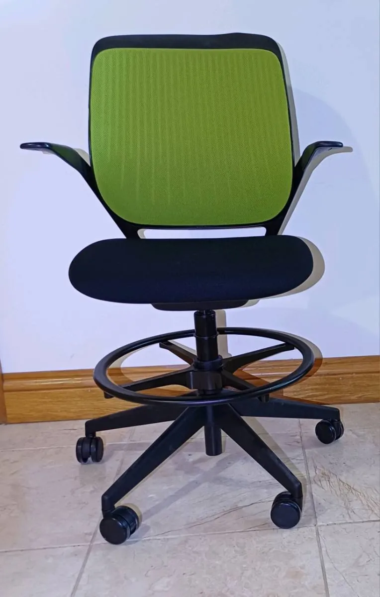 Steelcase Cobi Fabric Stools - Image 2