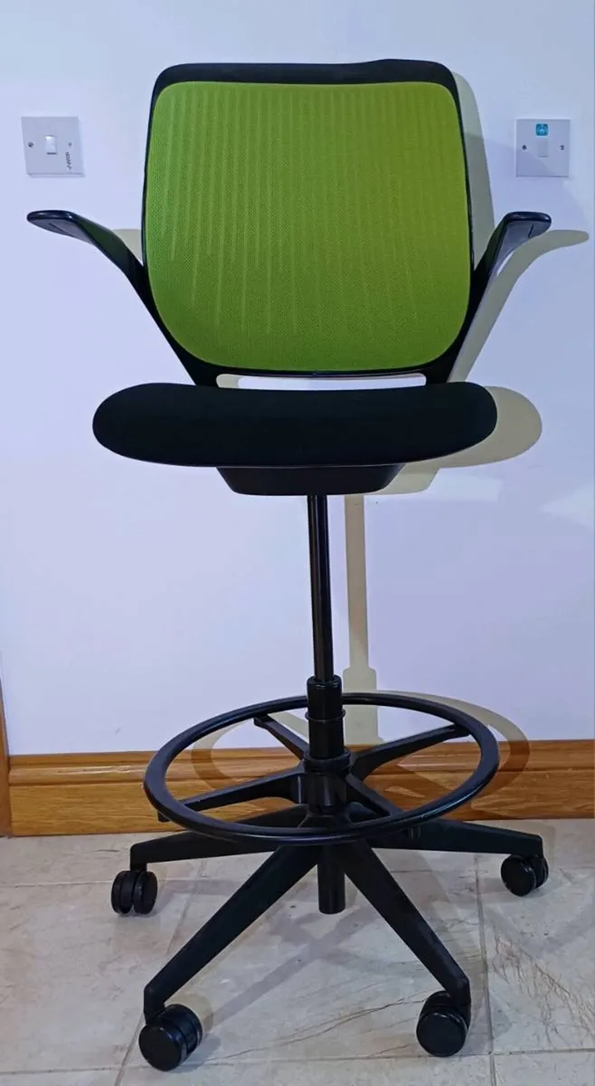 Steelcase Cobi Fabric Stools - Image 4