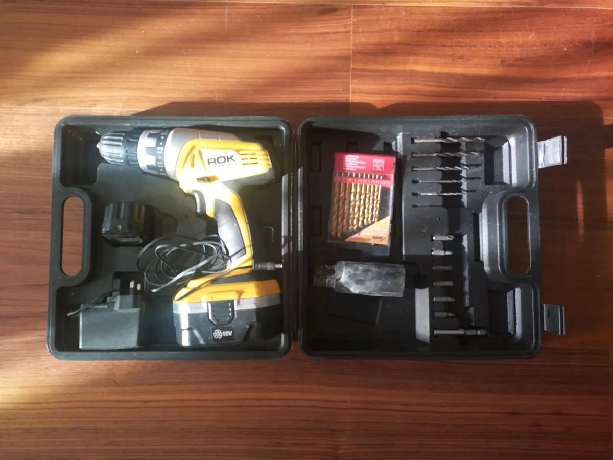 ROK power tools drill/screwdriver and jigsaw - Image 1