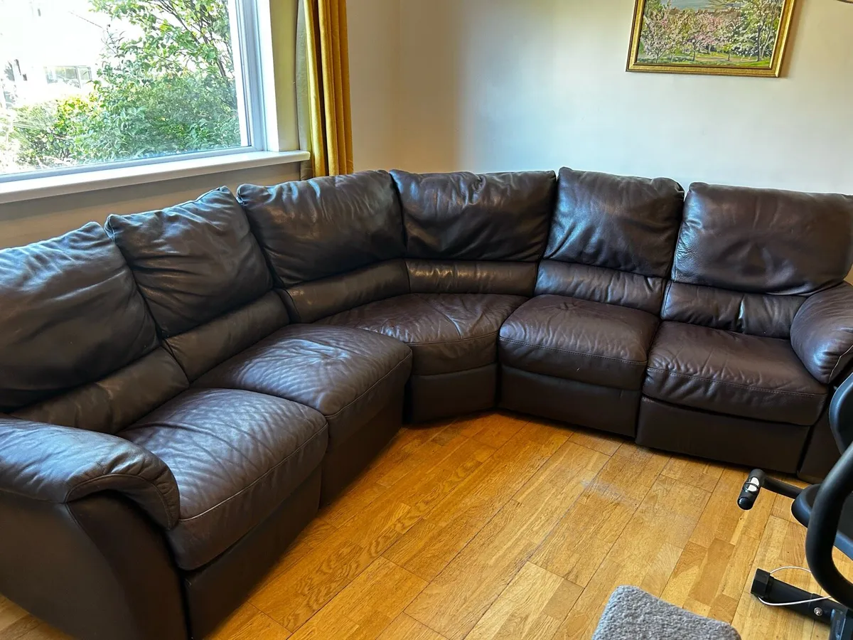 Natuzzi editions corner suite - Image 3