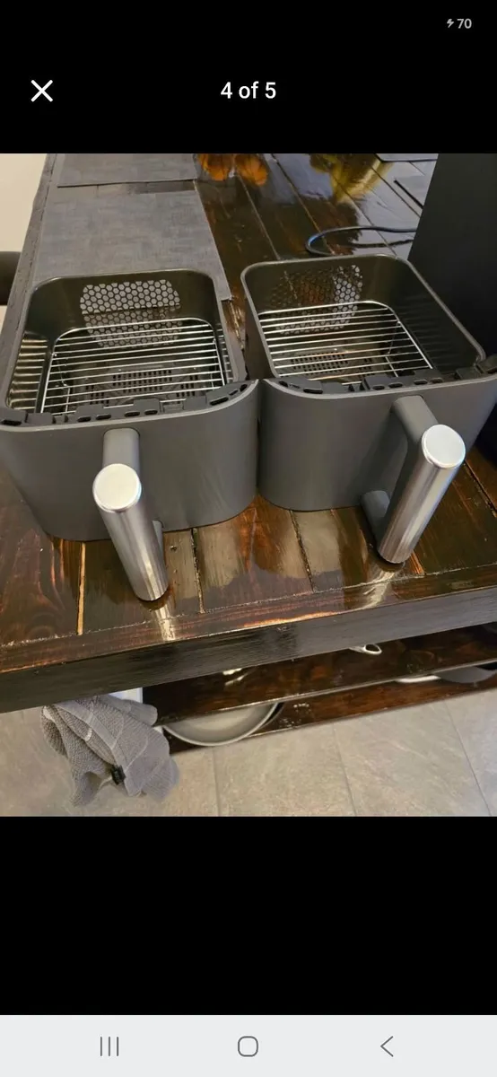 Ninja 9.5L Double Stack XL 2 Drawer Air Fryer - Gr - Image 3