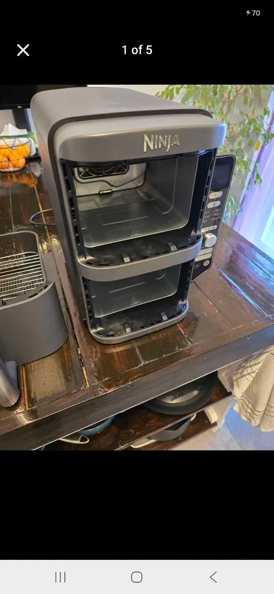 Ninja 9.5L Double Stack XL 2 Drawer Air Fryer - Gr - Image 1