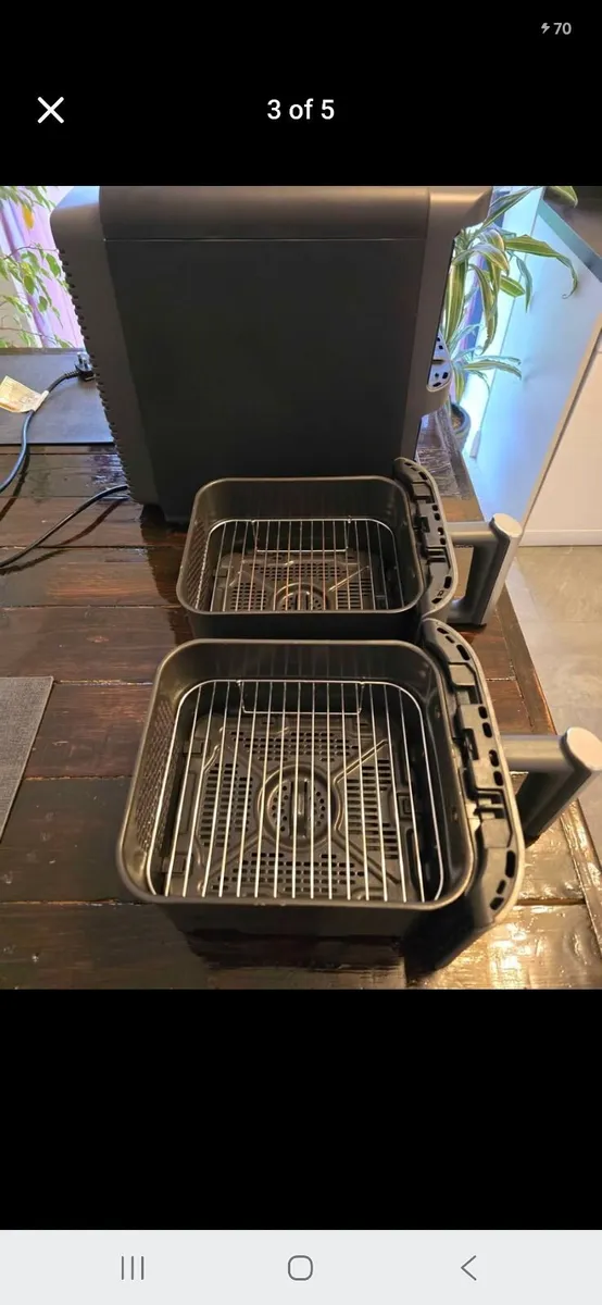 Ninja 9.5L Double Stack XL 2 Drawer Air Fryer - Gr - Image 4