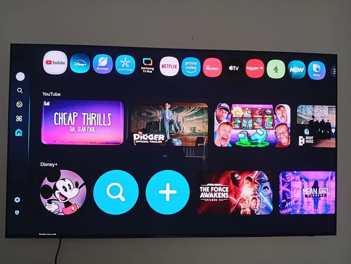 Samsung 65" S90D LASER SLIM DESIGN OLED 4K HDR Sma - Image 1