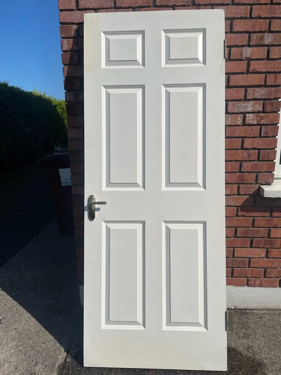 6 Panel white internal doors - Image 2