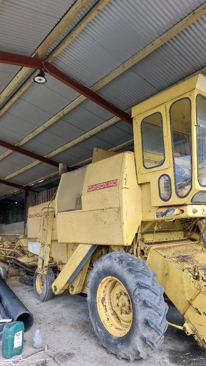 new holland 140 combine - Image 1