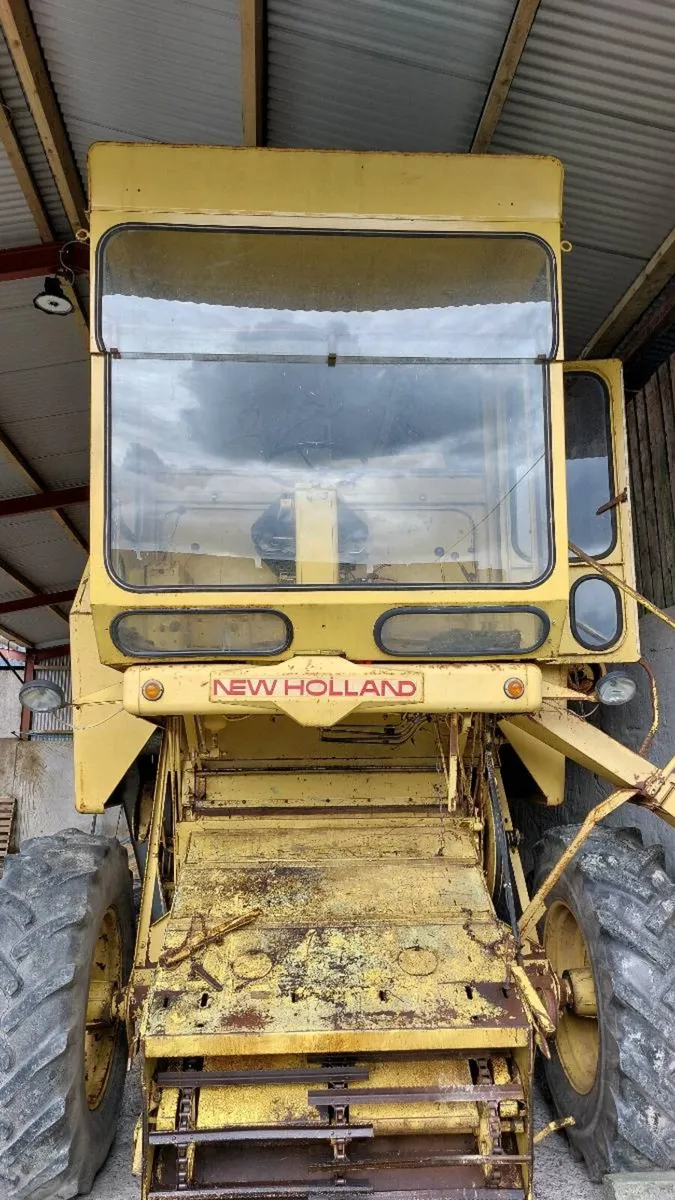 new holland 140 combine - Image 2