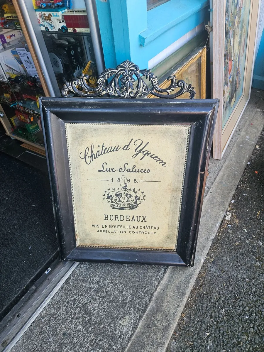 Metal French Sign - Image 1
