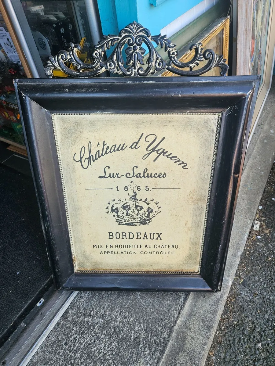 Metal French Sign - Image 3
