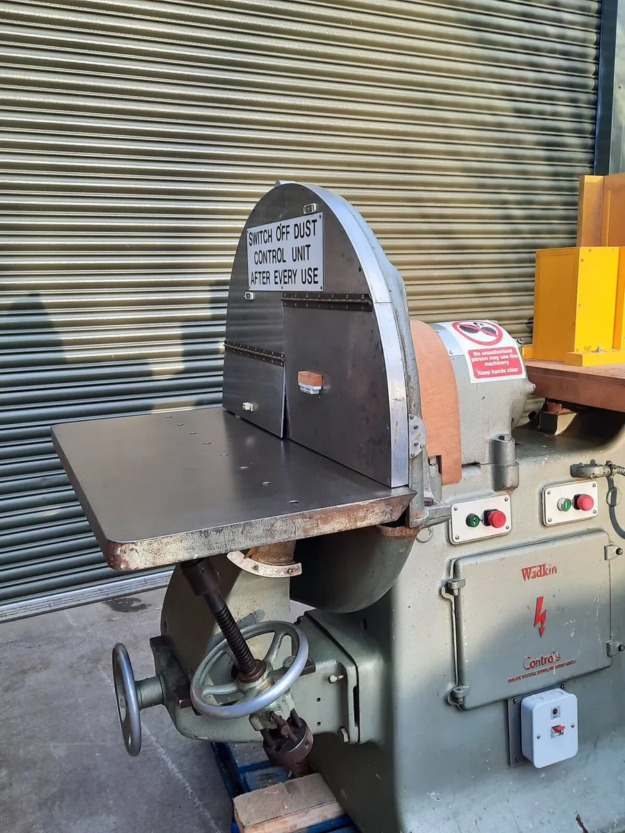Wadkin Disc and Bobbin Sander - Image 1