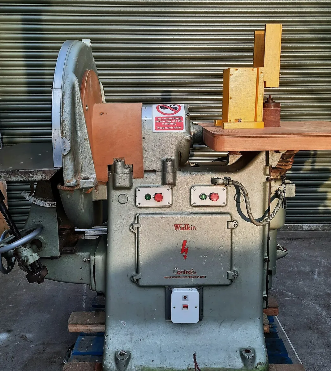 Wadkin Disc and Bobbin Sander - Image 4
