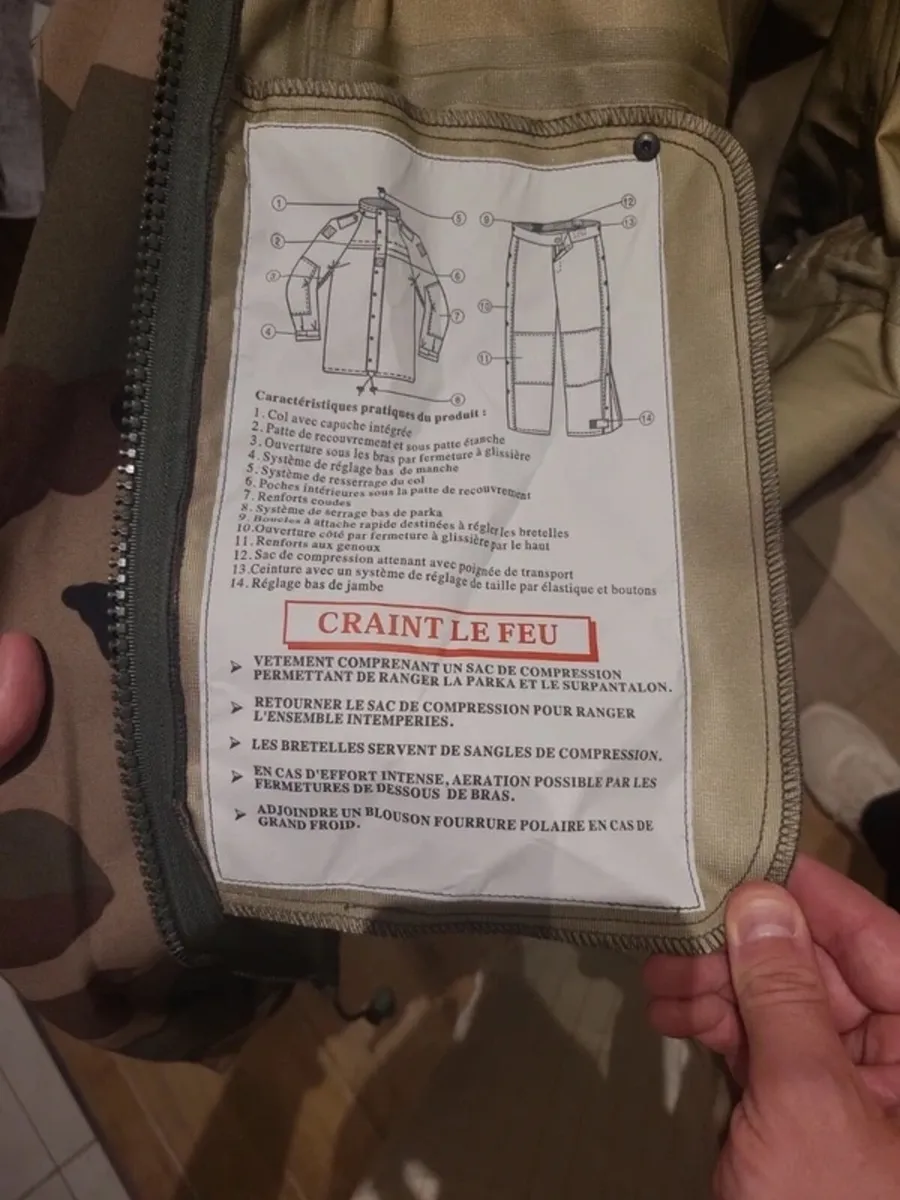 French Army GoreTEx Camo Jacket - Brand New - Image 3