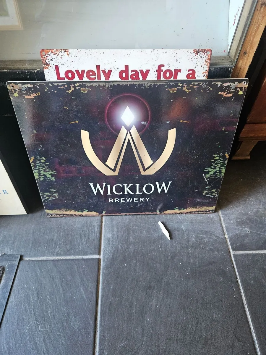 Guinness Wicklow Brewery Sign