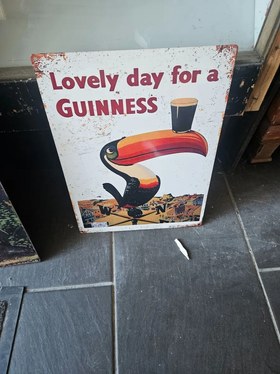 Guinness Metal Sign