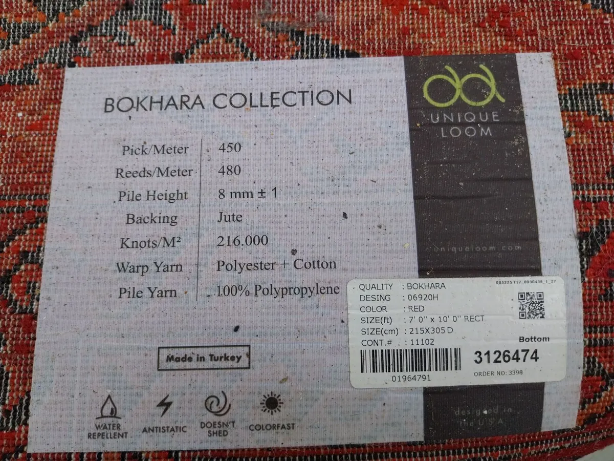 Floor rug Bokhara collection - Image 4