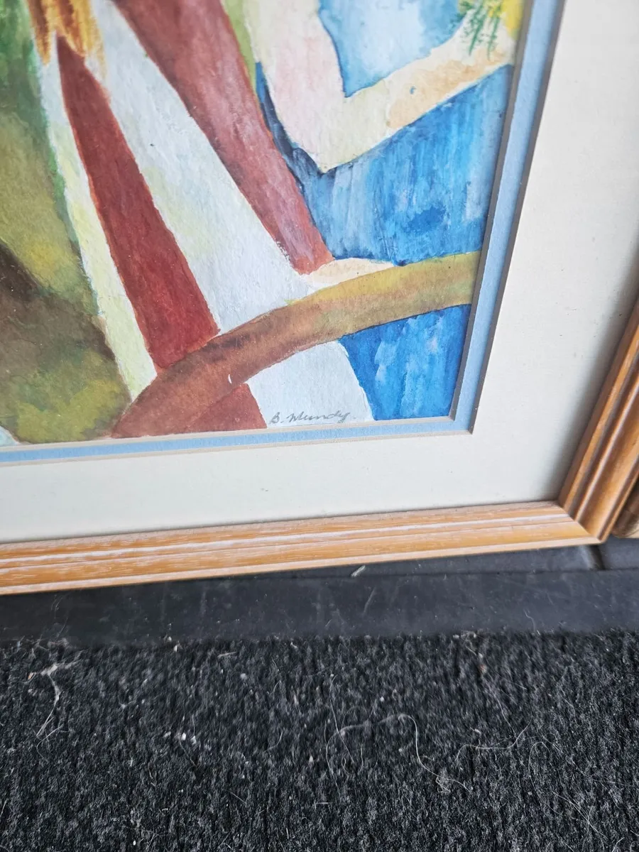 Picture Oil on Canvas B Mundy - Image 2