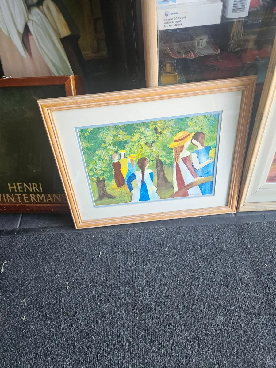 Picture Oil on Canvas B Mundy - Image 1