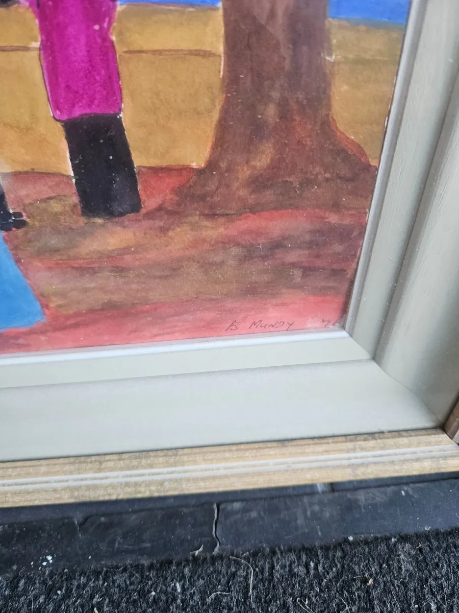 Picture Oil on Canvas B Mundy - Image 2