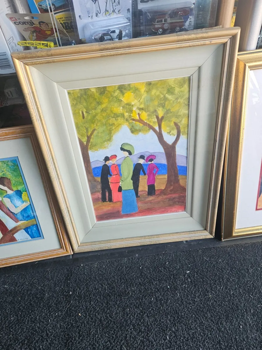 Picture Oil on Canvas B Mundy - Image 1
