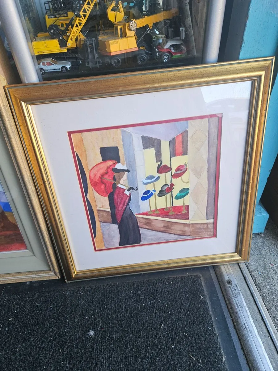 Picture Oil on Canvas B Mundy - Image 1