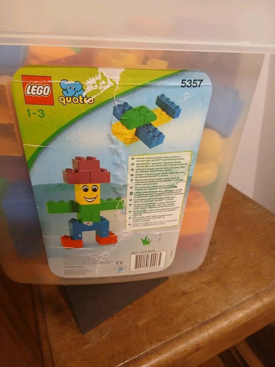 Box of Duplo lego - Image 1