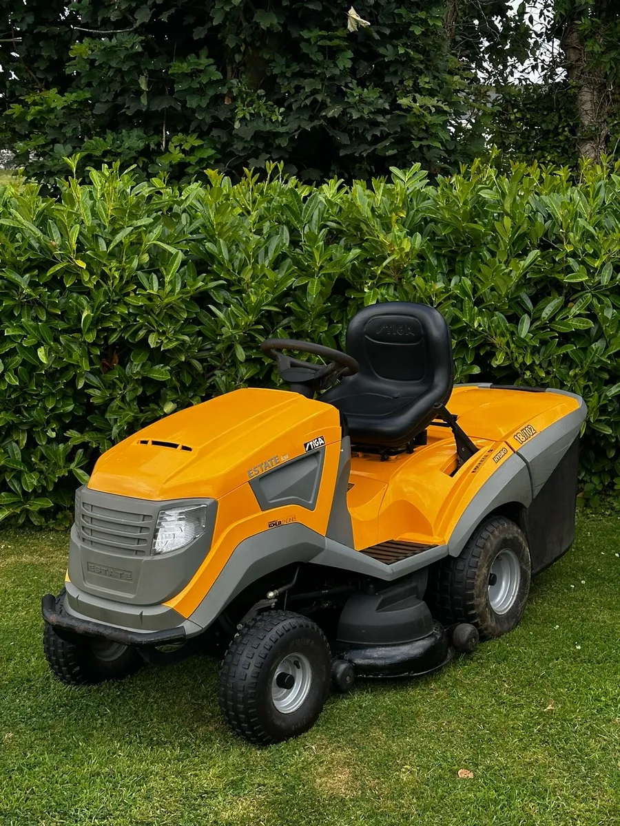 Stiga ride on mower - Image 1