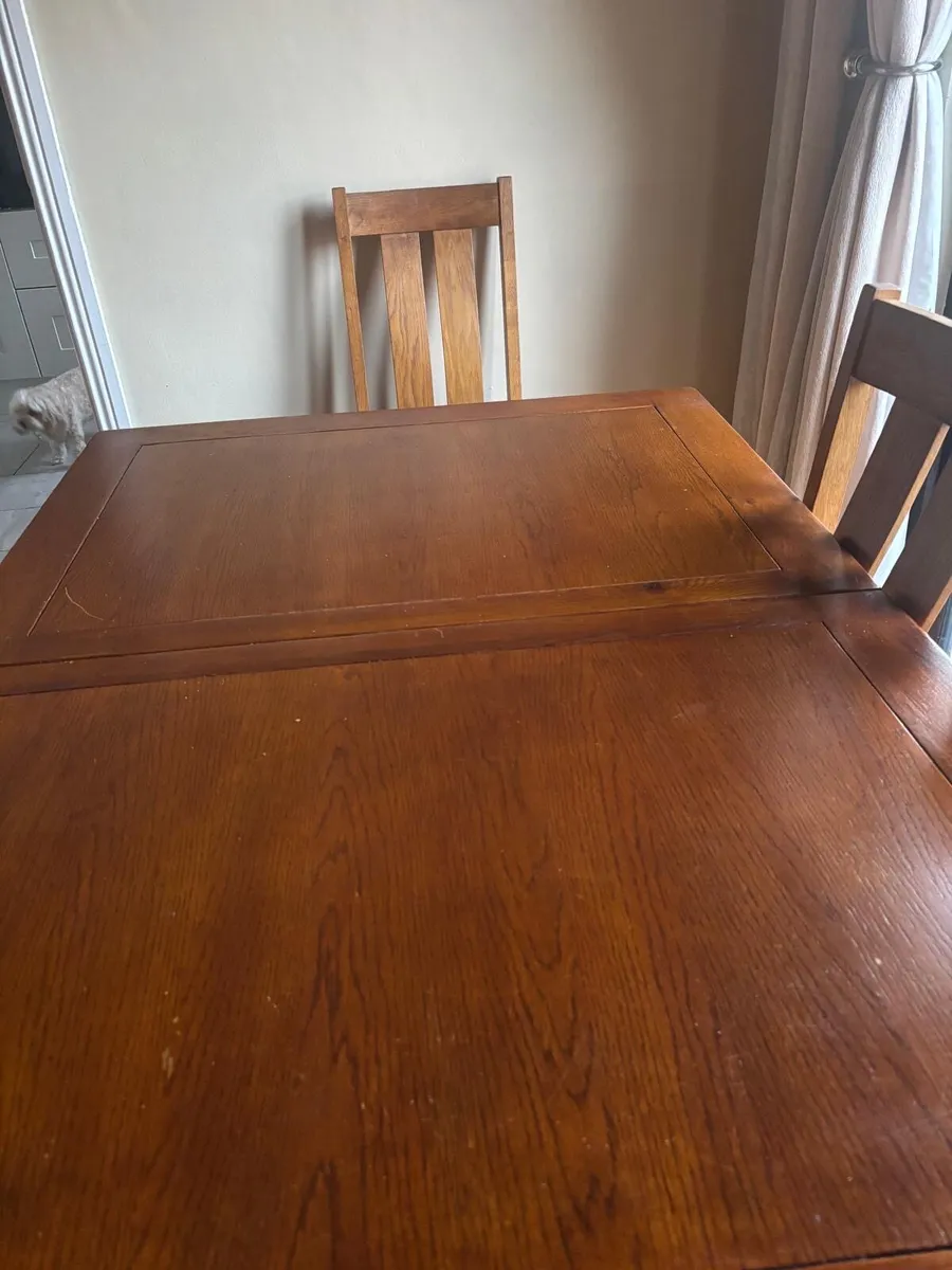 Dining Table & 4 Chairs - Image 1