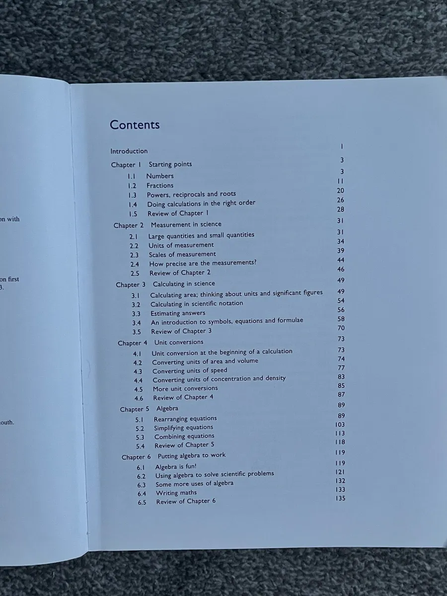 Book - Maths for Science - Image 2