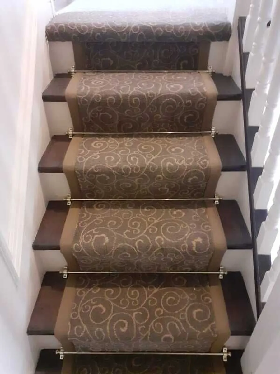 Beautiful  Binded  Carpet for Stsirs and Landing - Image 2