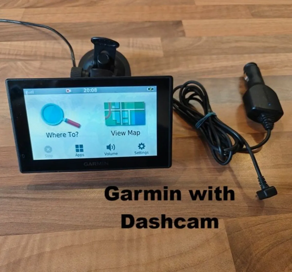 Garmin DriveAssist 50 sat nav with Dashcam - Lifet - Image 1