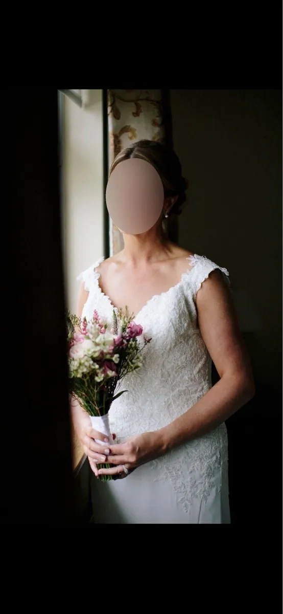 Designer Stella York  #6477 Pearl - Image 4