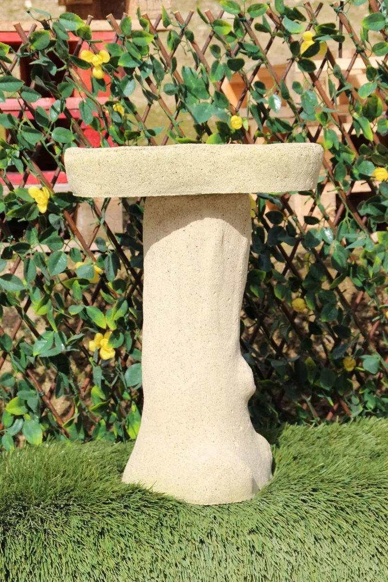 Reconstituted Sandstone bird bath-brand new!!! - Image 2