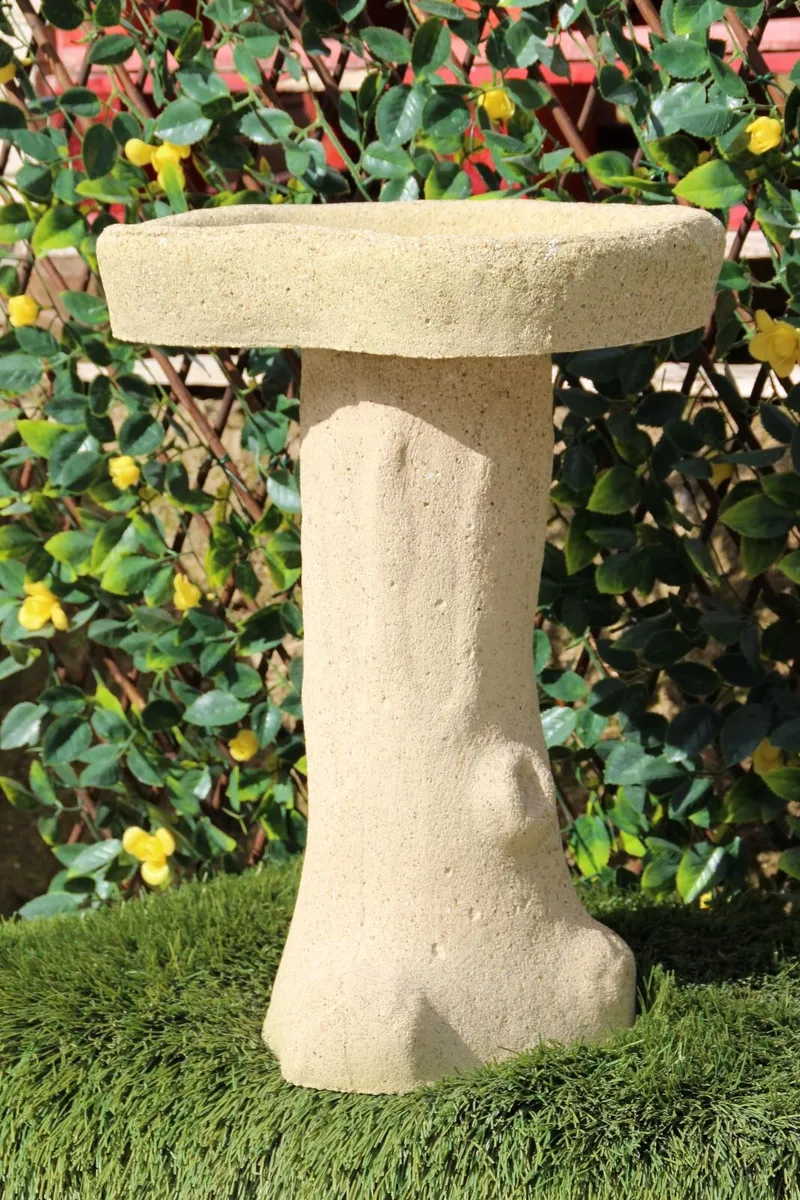 Reconstituted Sandstone bird bath-brand new!!! - Image 3