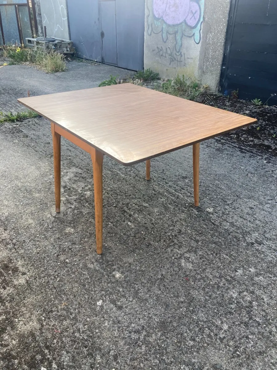 Vintage Kitchen Table - Drop Leaf. - Image 4