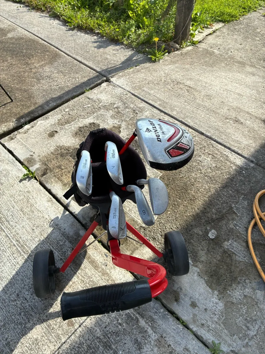 Graphite Teen clubs Bag and Trolie - Image 3