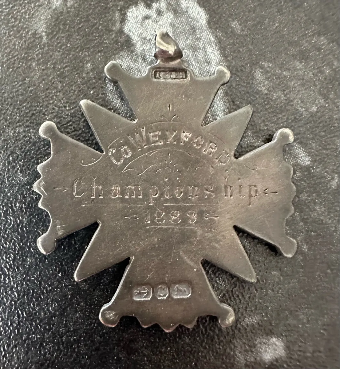 Rare 1889 Wexford Senior Football medal - Image 2