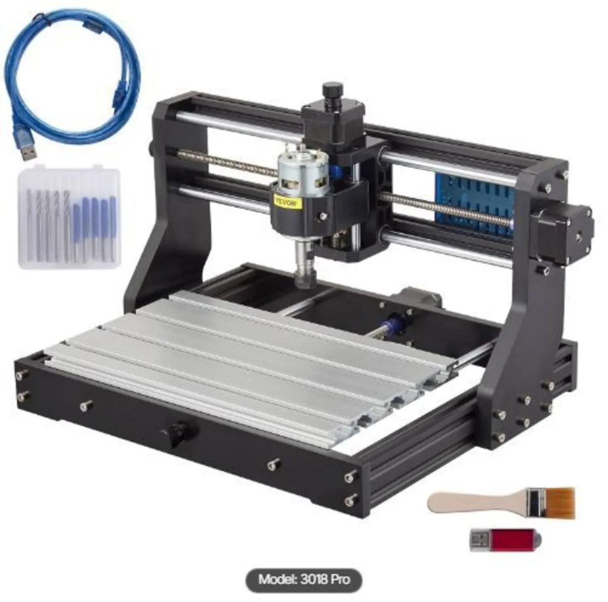 CNC 3018 Pro 300×180×45mm CNC Machine - Image 3