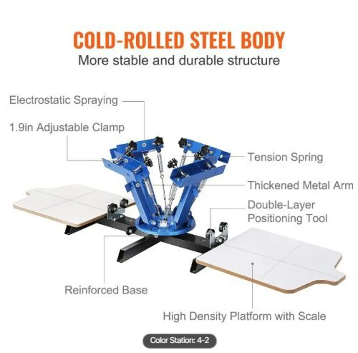 Screen Printing Machine, 4 Color 2 Station - Image 2